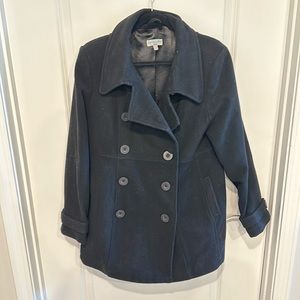 JoJo Maman Bebe Maternity Wool Peacoat